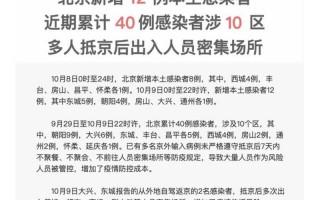 10月4日0时至15时北京朝阳新增1例确诊系乘网约车进京_1，北京社区工作者确诊 北京疫情社区工作者