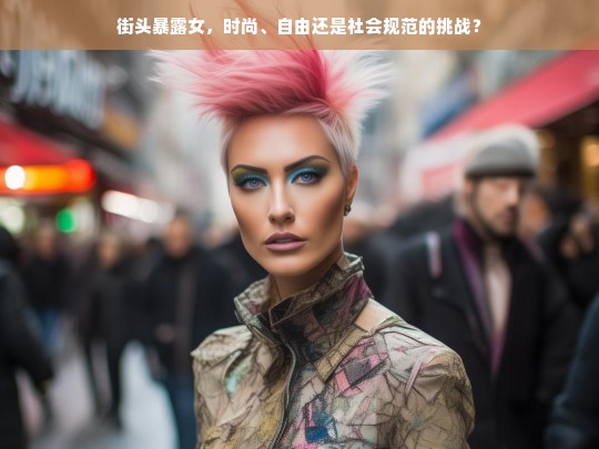 街头暴露女，时尚、自由还是社会规范的挑战？-第1张图片-东方成人网