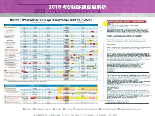 2018 考研国家线深度剖析，解读与分析-第1张图片-东方成人网