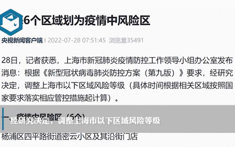 上海疫情拐点在哪里 上海疫情走向，上海一地升为中风险地区—上海1地调为中风险地区-第1张图片-东方成人网