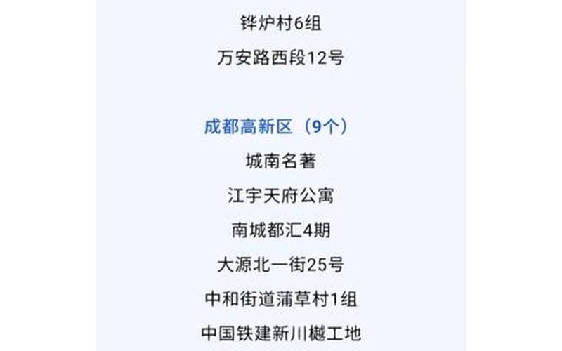 成都11例境外输入病例详情公布 成都境外确诊，成都武侯区疫情通报-第1张图片-东方成人网